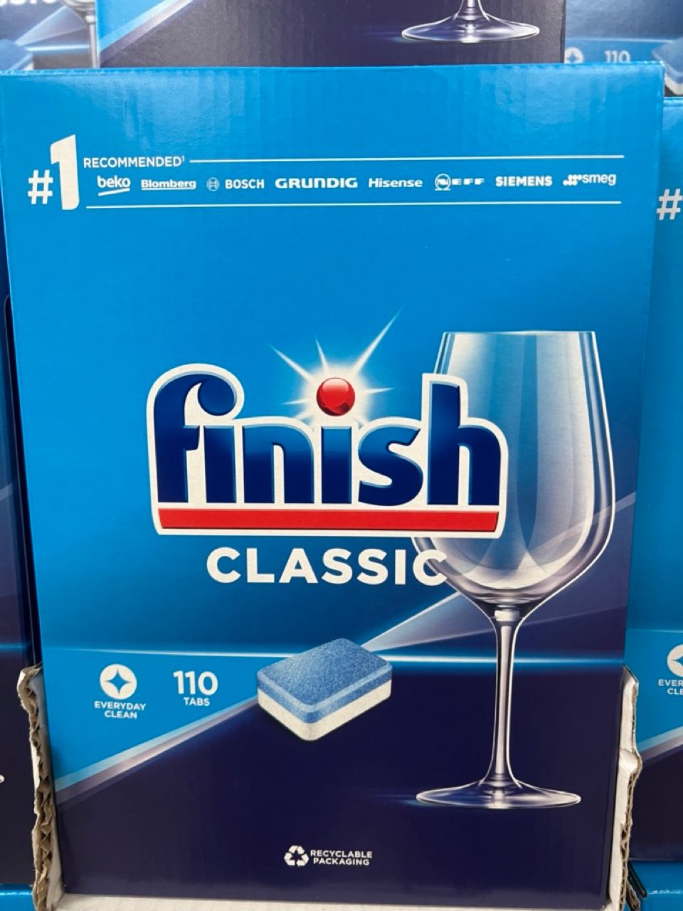 Finish Dishwashing Box of 110 Tablets  — Discount Groceries in Ballarat