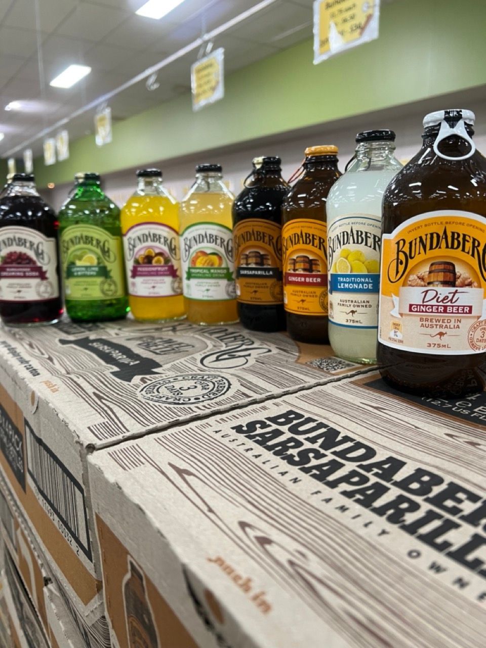 Bundaberg Drinks On Special Display — Discount Groceries in Ballarat