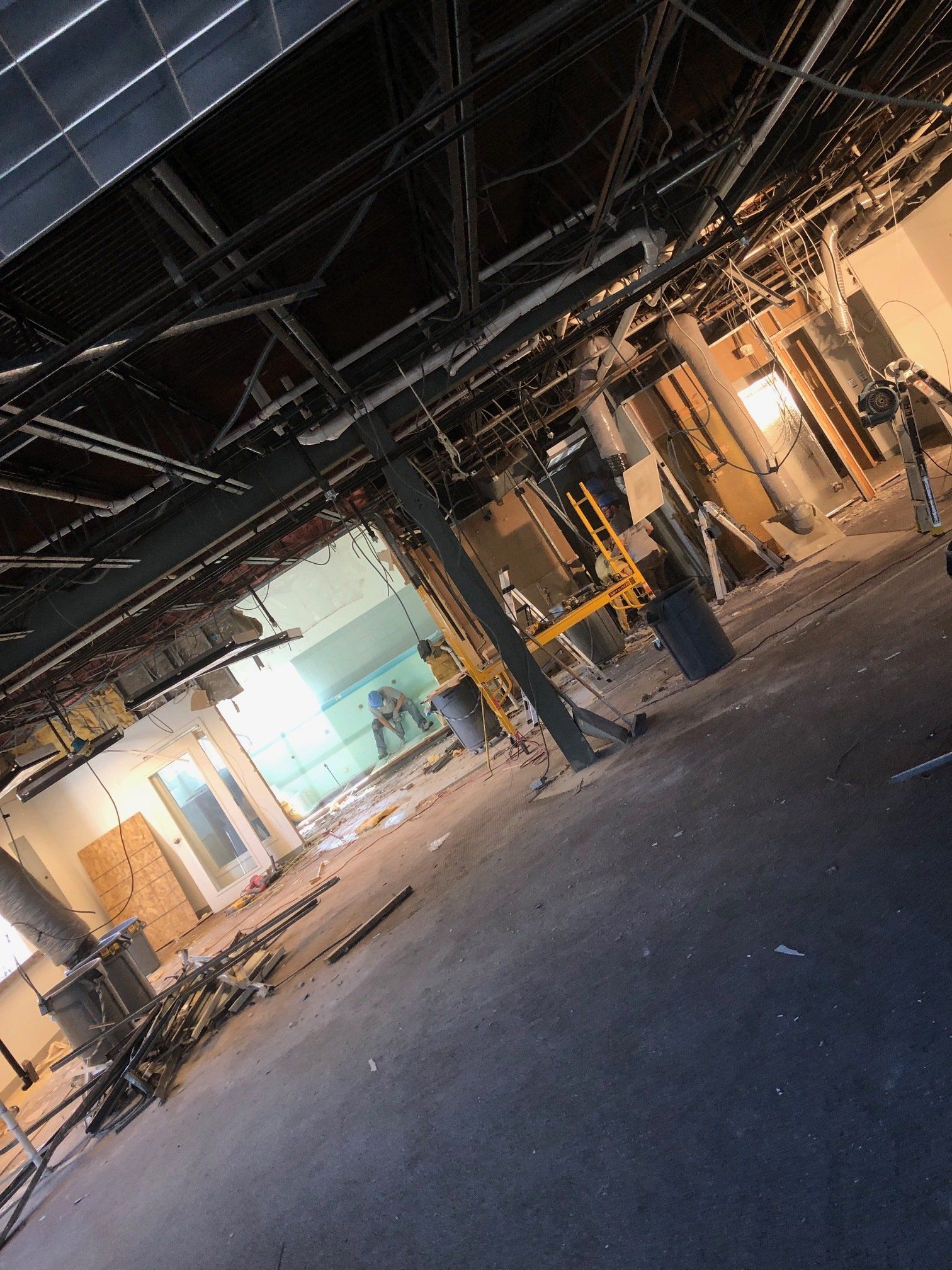 2nd Story Office Interior Demolition
