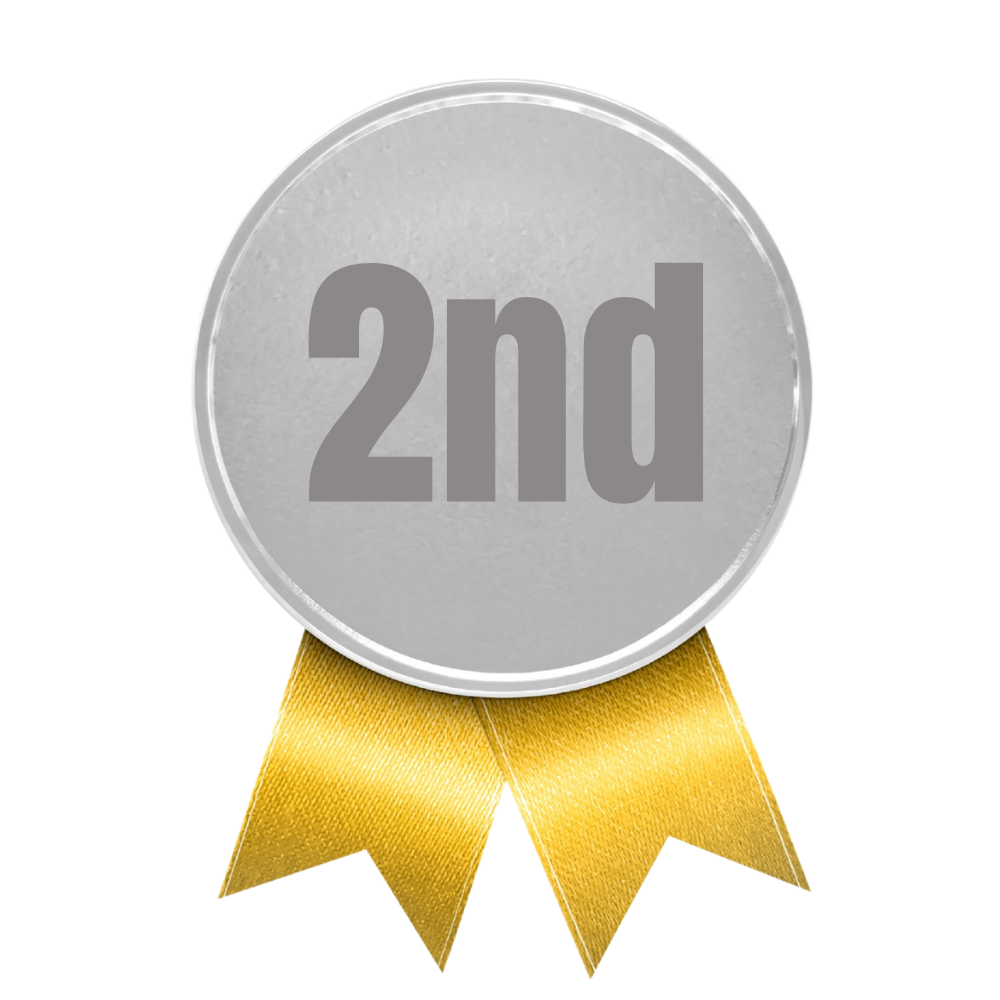 2nd place medal for best remodeler/contractor in Maine