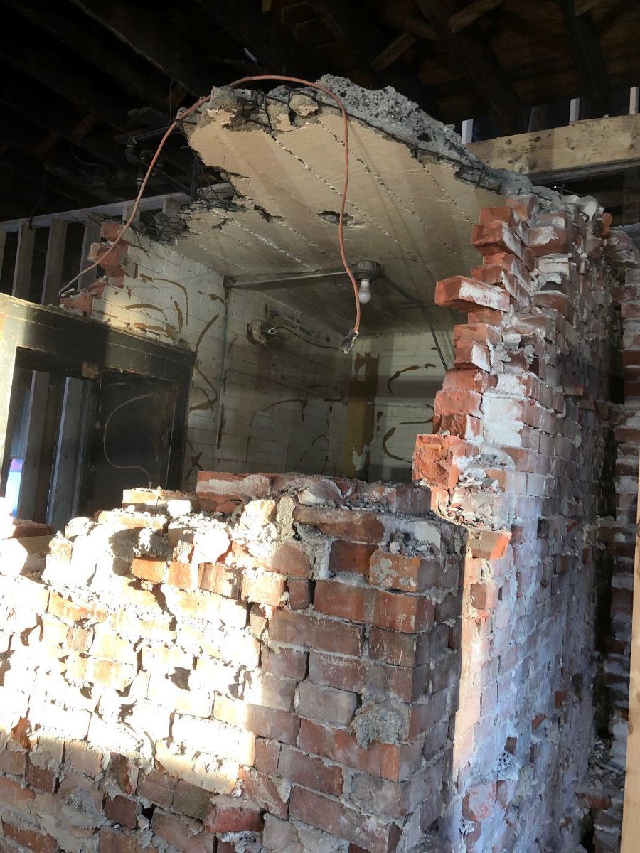 Commercial Interior Demolition at the Dry Dock Restaurant in Portland, Maine