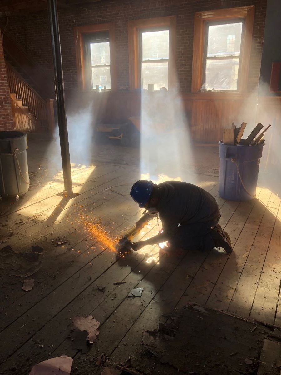 Commercial Interior Demolition at the Dry Dock Restaurant in Portland, Maine