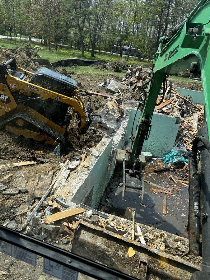 Teardown in Scarborough, Maine