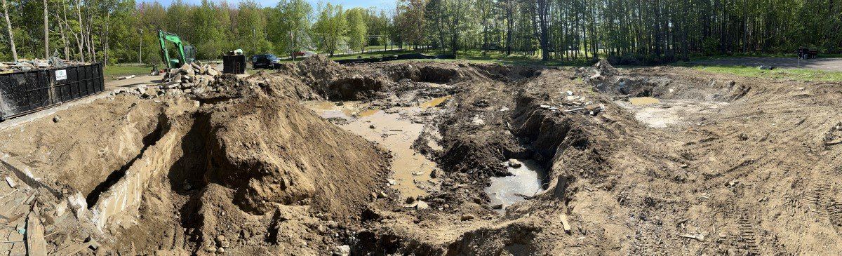 Teardown in Scarborough, Maine