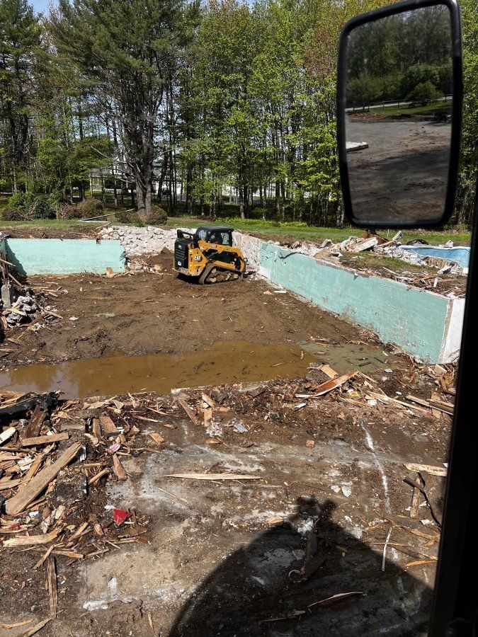 Teardown in Scarborough, Maine