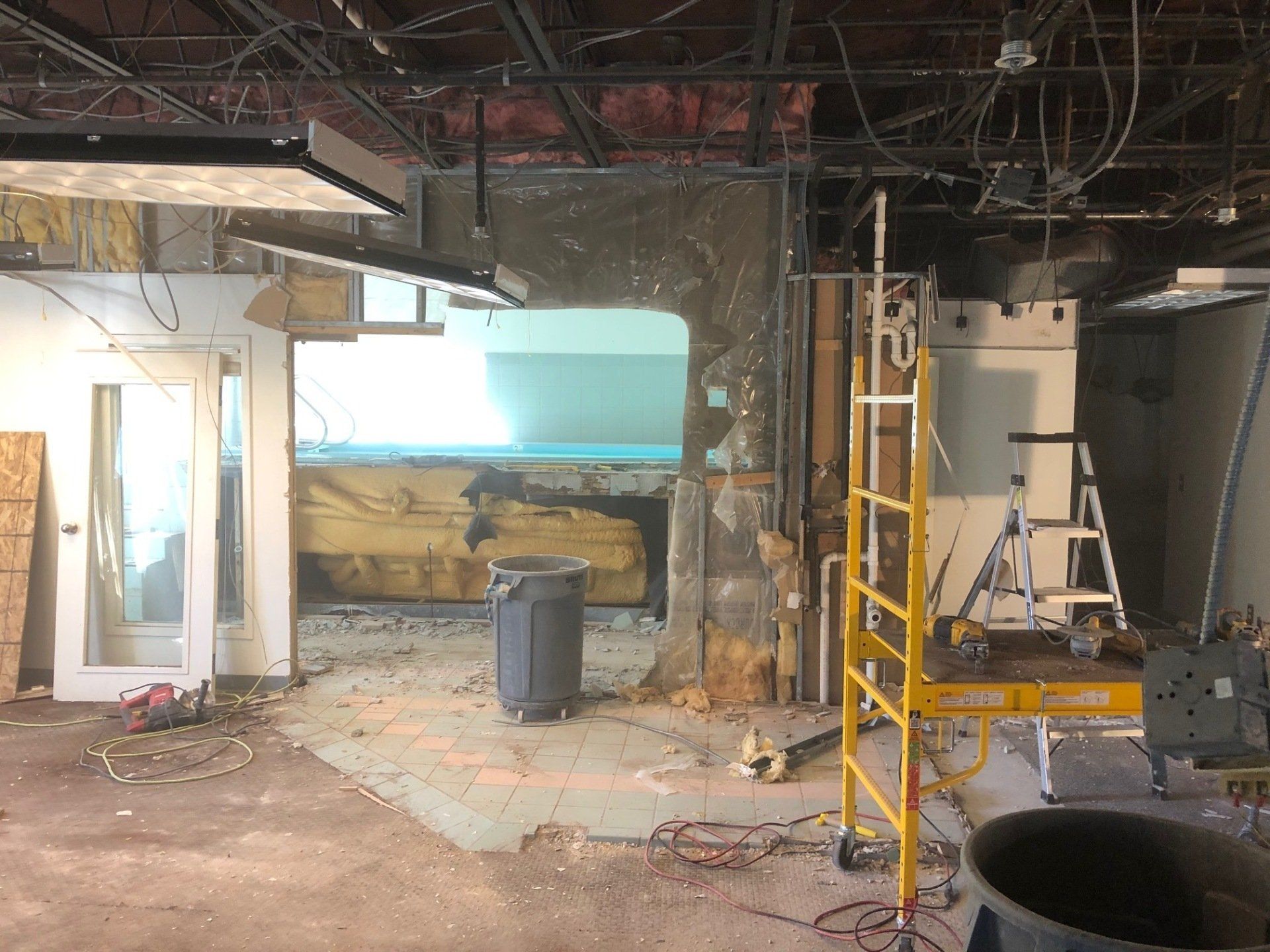 2nd Story Office Interior Demolition