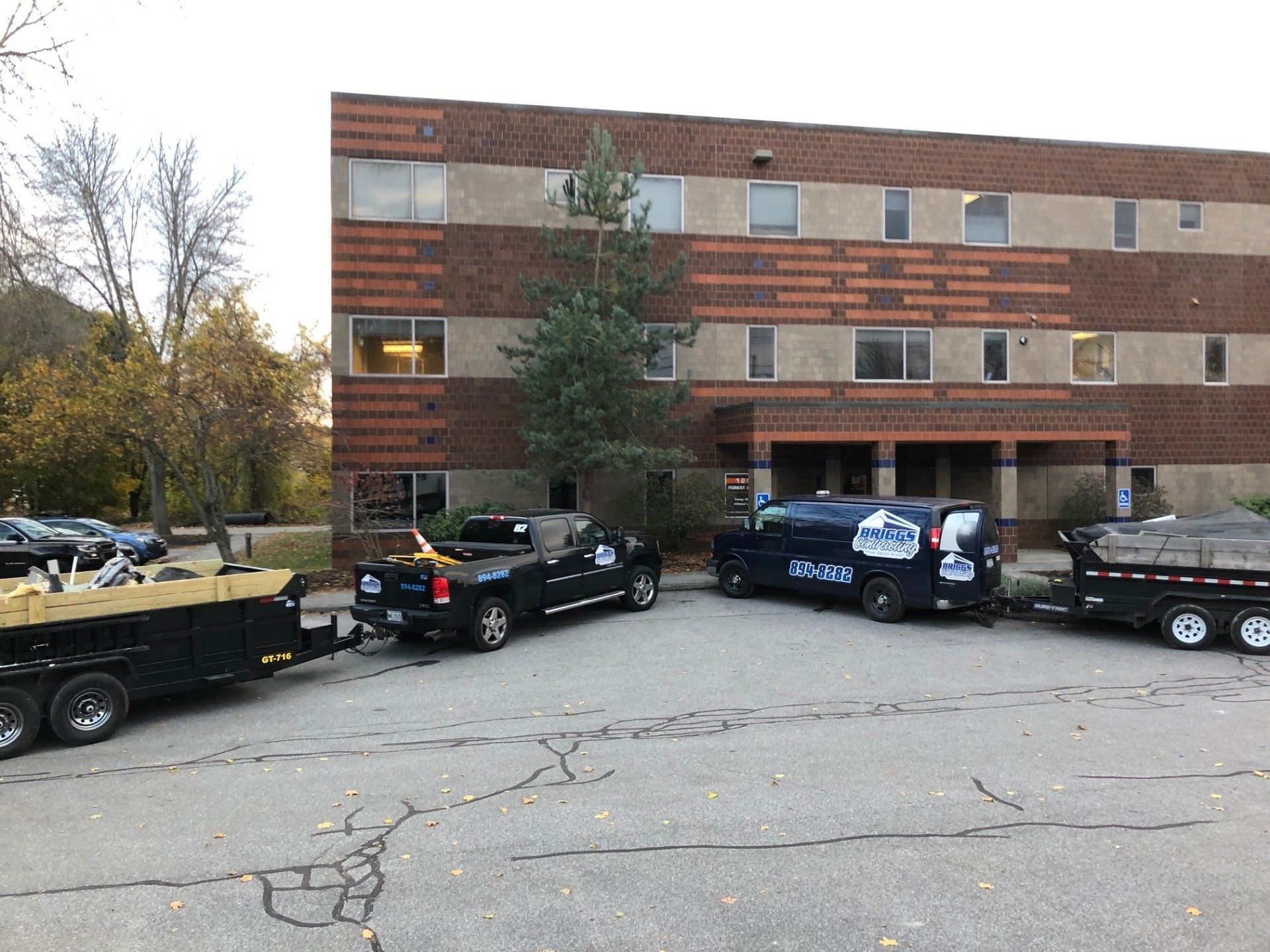 2nd Story Office Interior Demolition