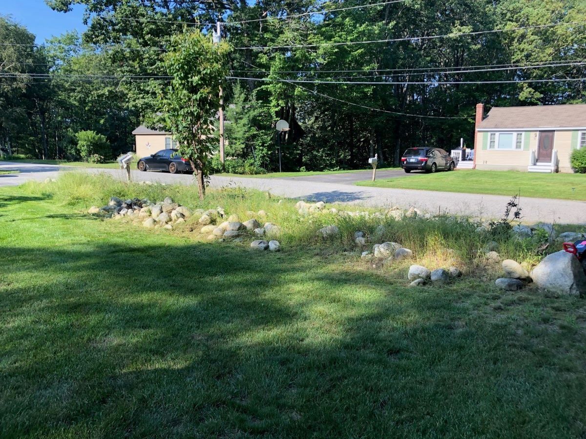 Lot clearing in Windham, Maine