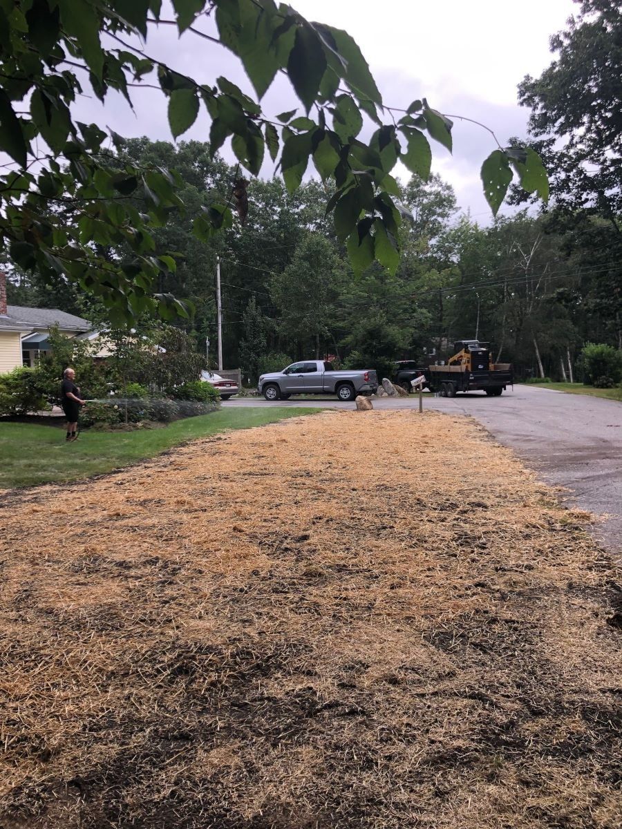 Lot clearing in Windham, Maine