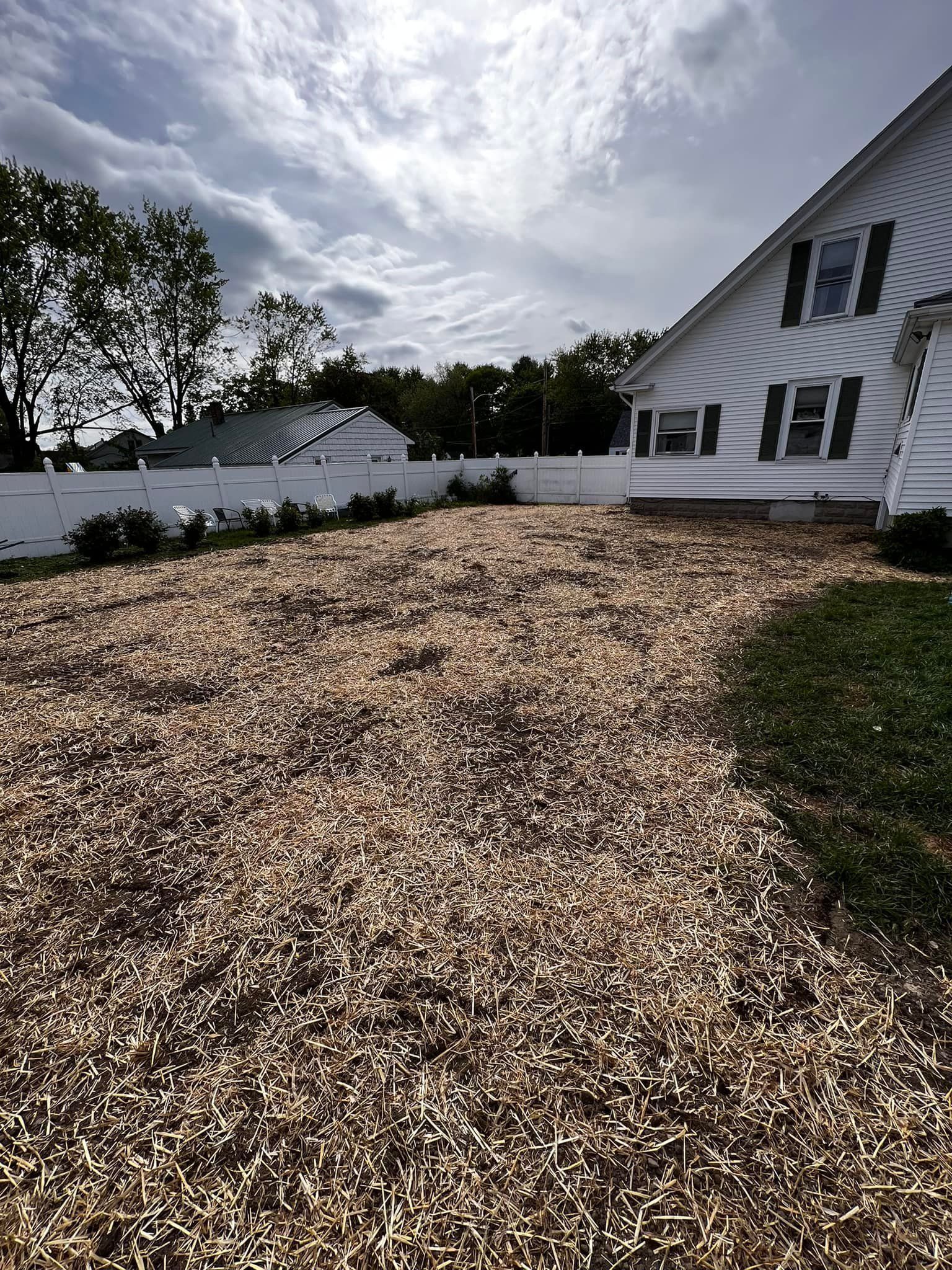 Pool and deck removal in Maine completed by Briggs Contracting