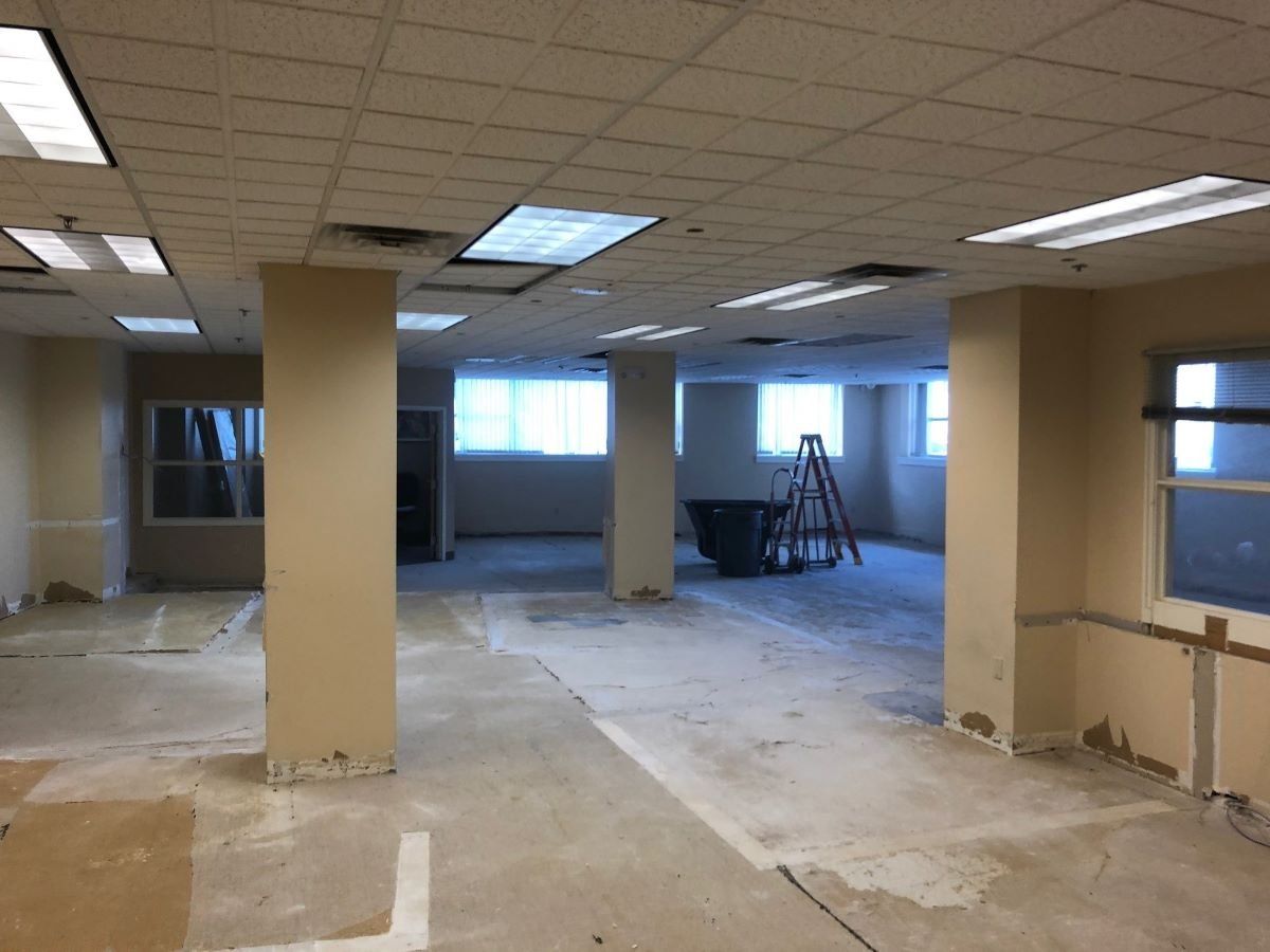 Interior demolition of an Office