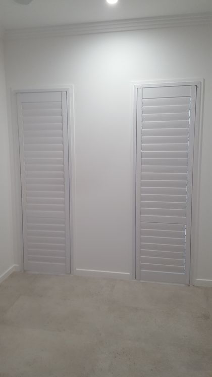 Two Separated Shutters — Shutters in Bundaberg, QLD
