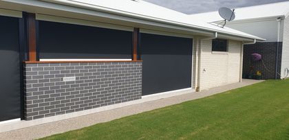 Awnings Around Outdoor Area — Shutters in Bundaberg, QLD