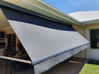 Open Fabric Awning — Shutters in Bundaberg, QLD