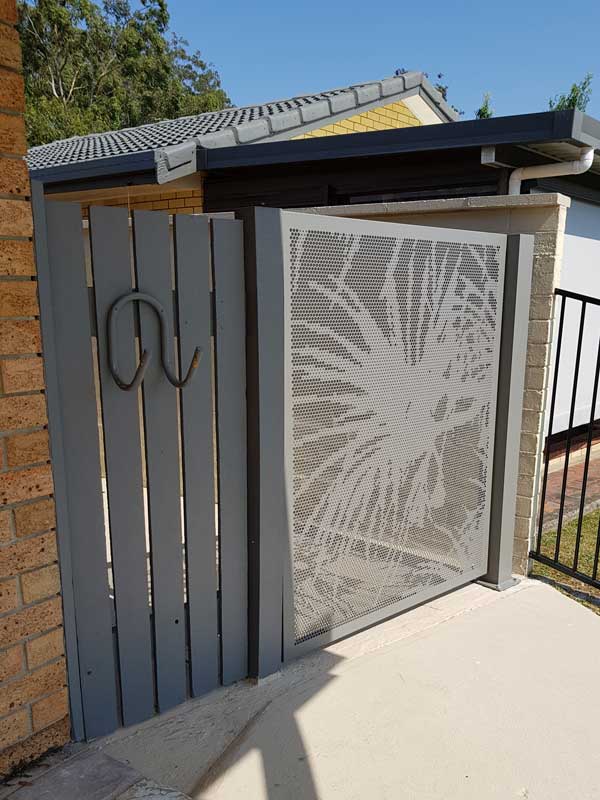 Grey Decorative Fence — Decoview in Bundaberg, QLD