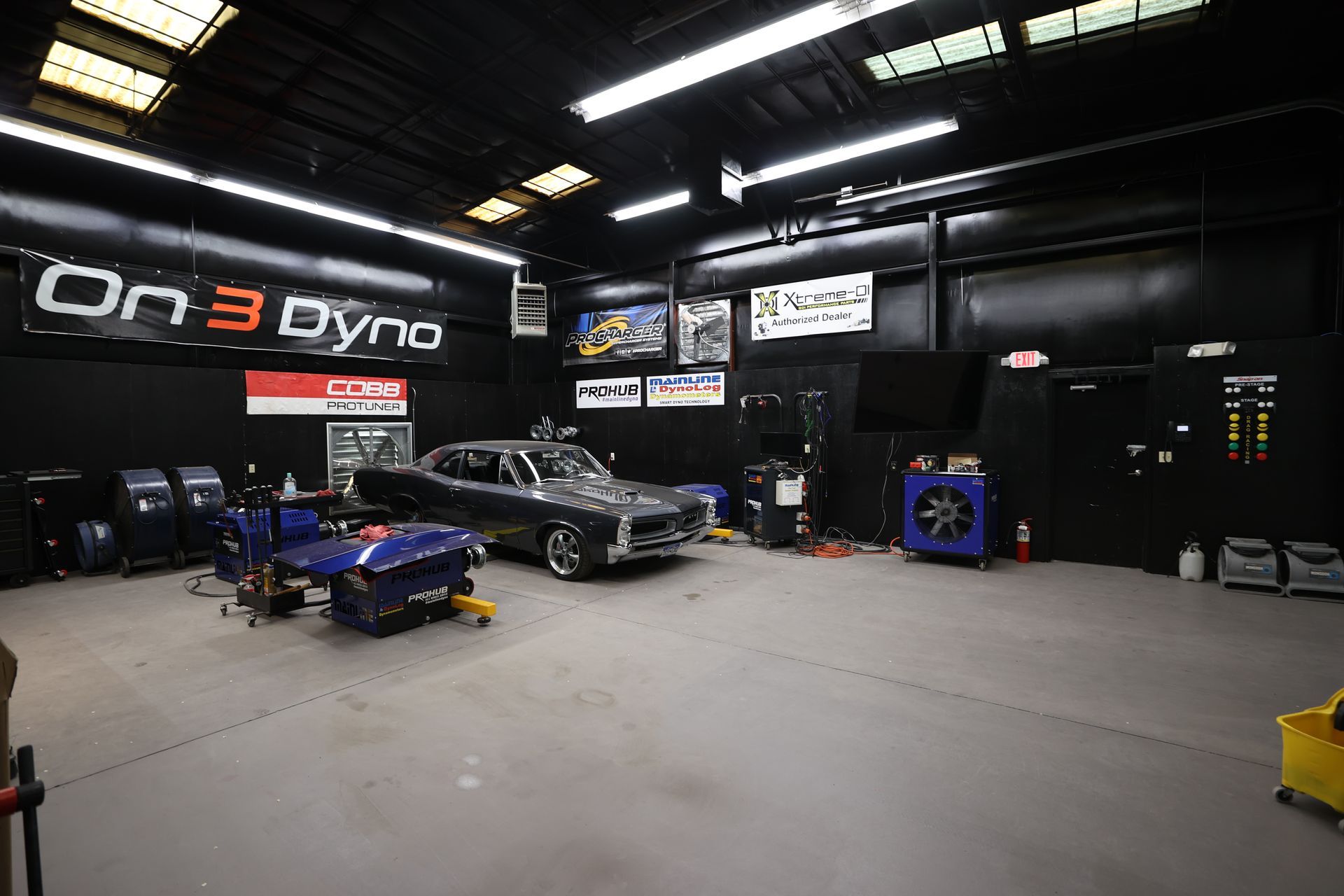 Brand new Dyno room now at On 3 Dyno and Performance