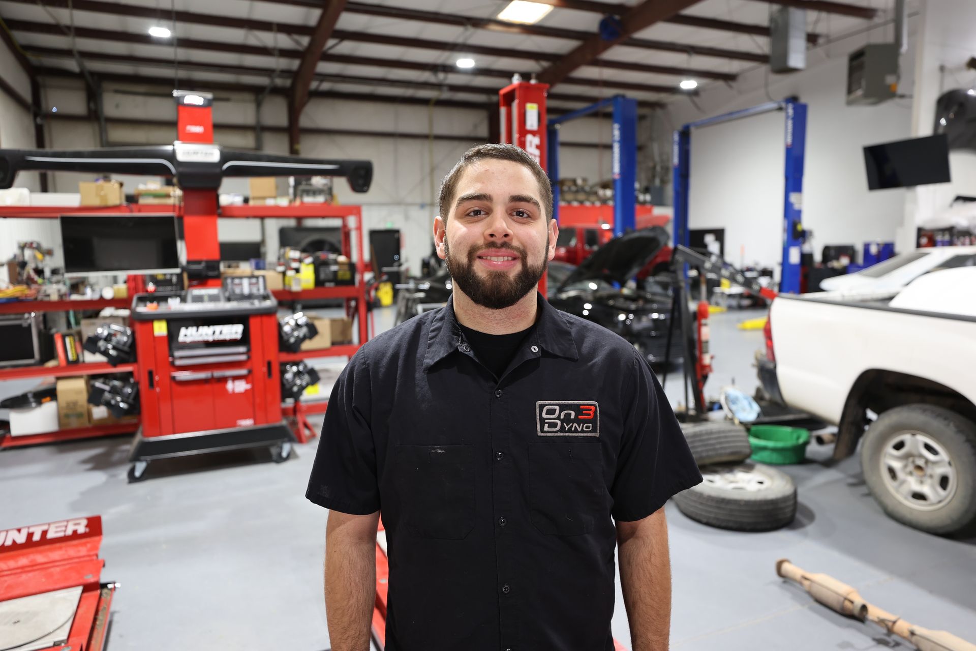 Devon Barela, Service Tech at On 3 Dyno