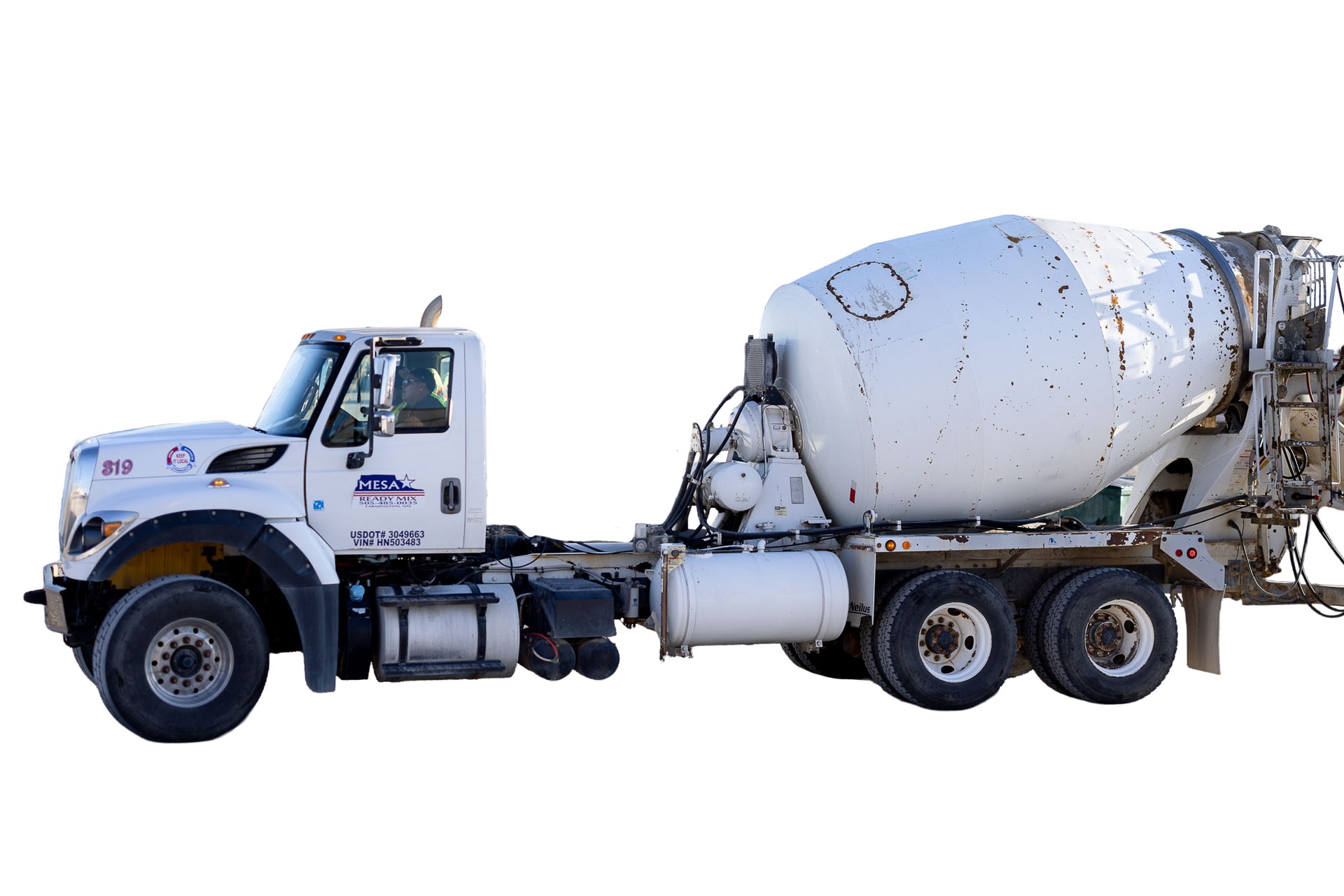 A yellow excavator with a large bucket on a white background.
