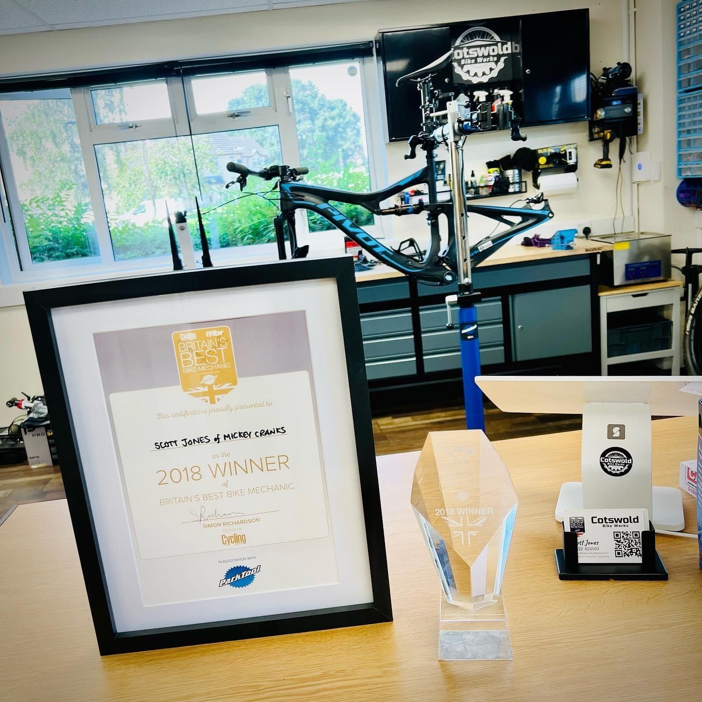 Britain's best bike mechanic