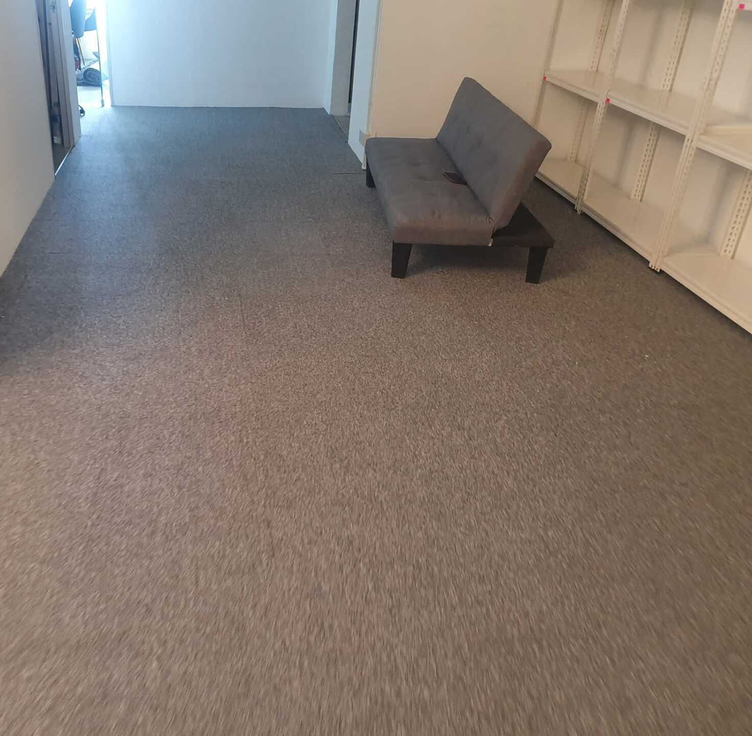 Fresh carpeting has been installed in this cozy condominium.