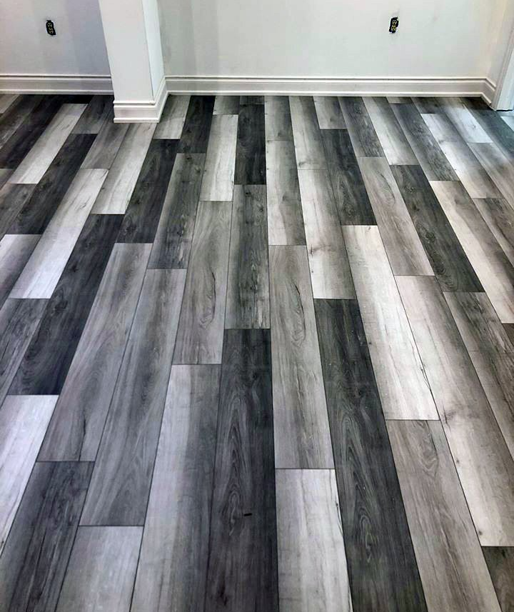 Some vinyl sheet flooring has texture added to make it look like vinyl plank or vinyl tile.