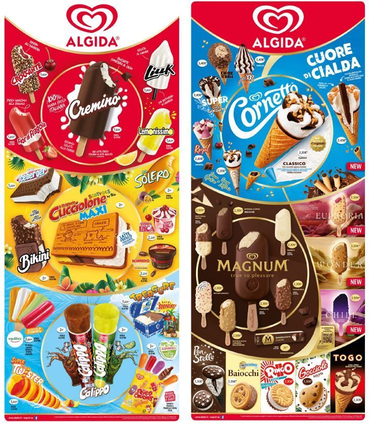 Cartelli Algida 2024