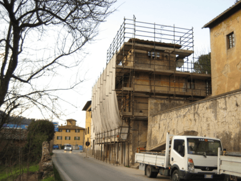 rivestimento edificio