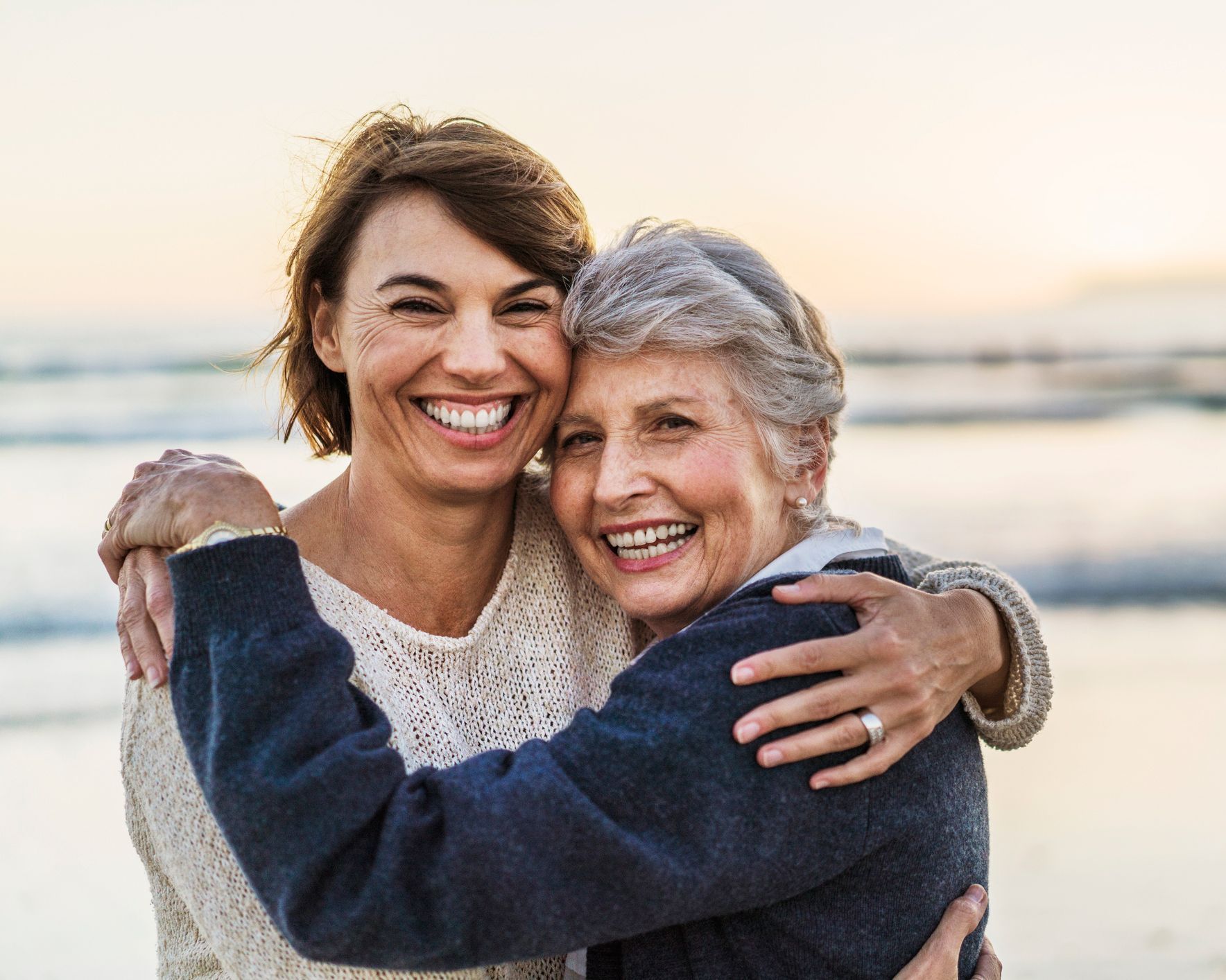 Daughter Embracing Mother – Sarasota, FL – All Stat Home Health