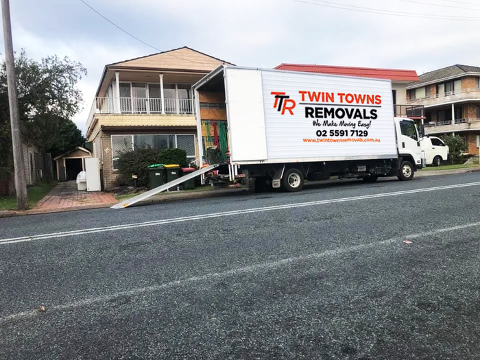Removalists loading moving truck in Forster-Tuncurry