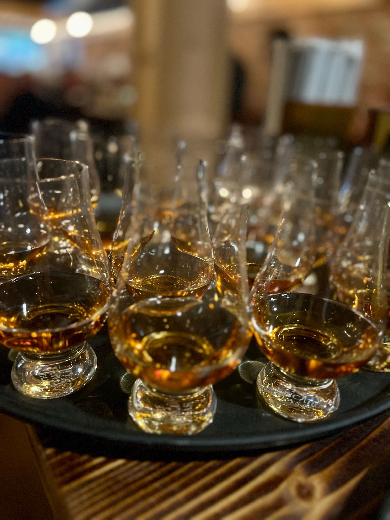 Man pouring wine on the glass