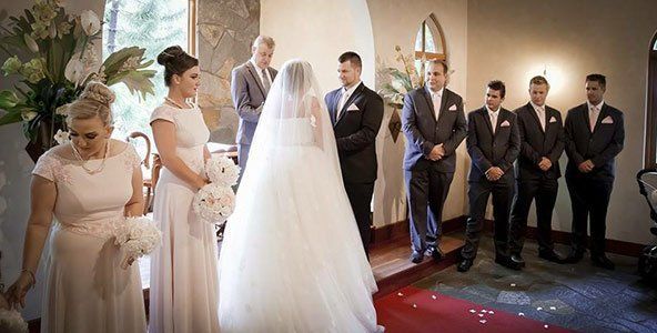 Kiss The Bride — Cornubia, QLD — Greg Reynolds Marriage Celebrant