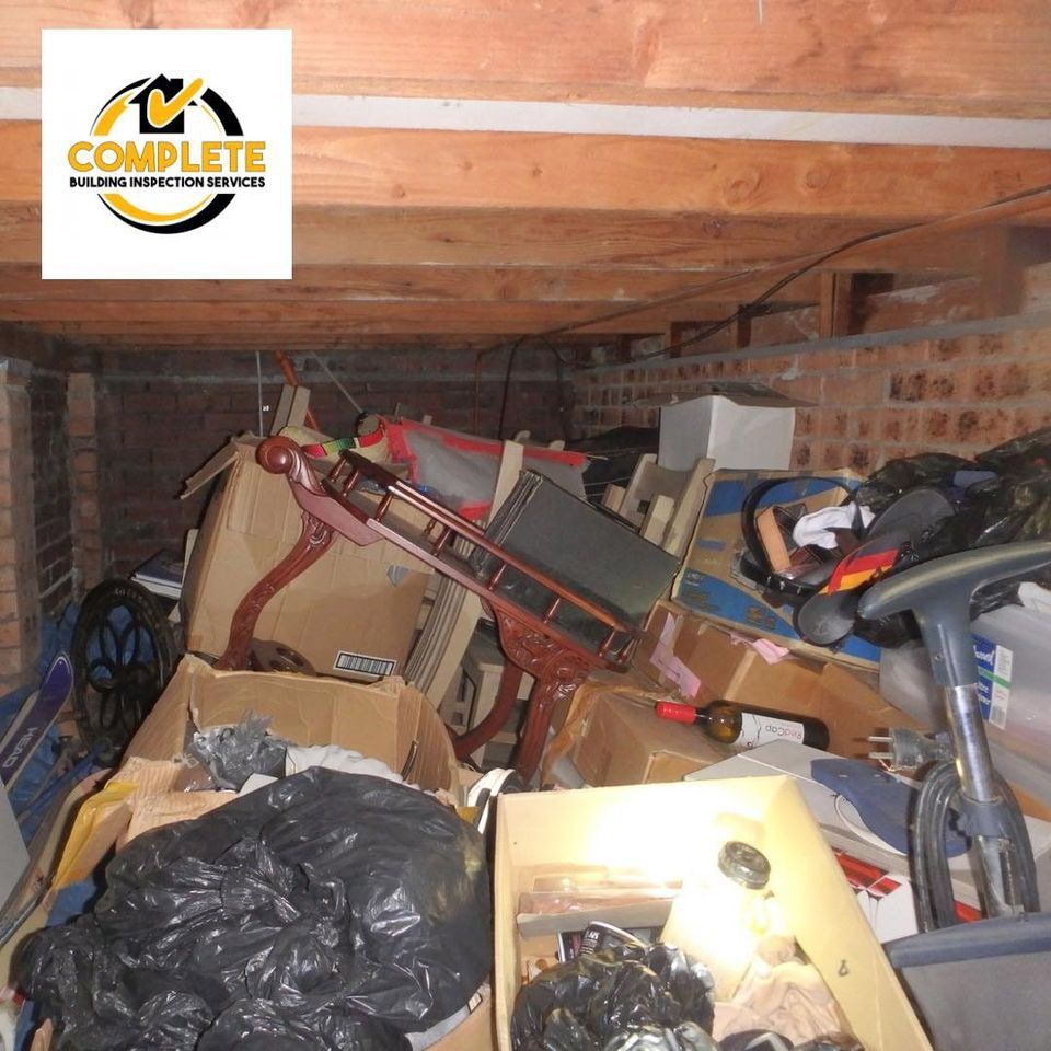 Storage Under Residential House — Complete Building Inspections  in Kembla Grange NSW