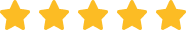 A row of yellow arrows on a white background.