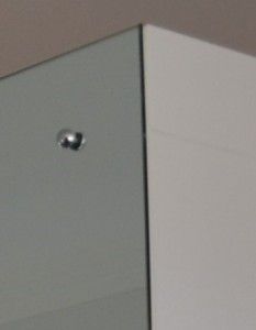Polished Edge Mirror Close-Up — Perth, WA — Stirling Glass + Aluminium