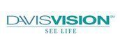The Davis Vision logo in teal, featuring the company name and the tagline 