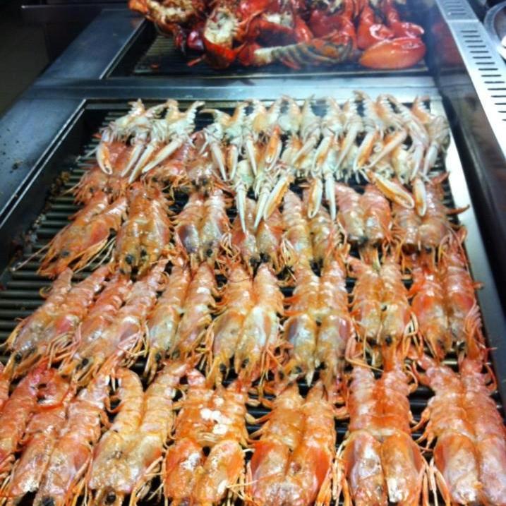 grigliata di gamberoni