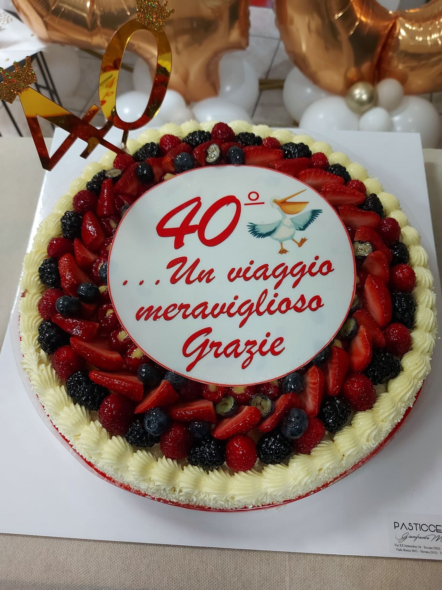festa 40 anni