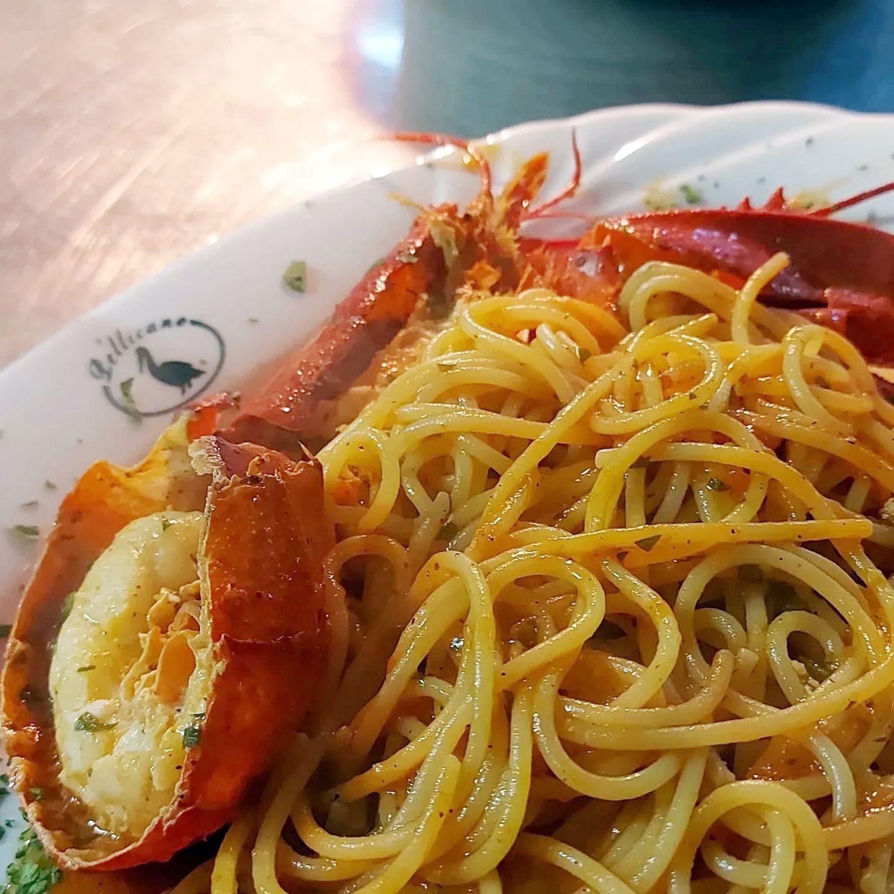 spaghetti all'astice