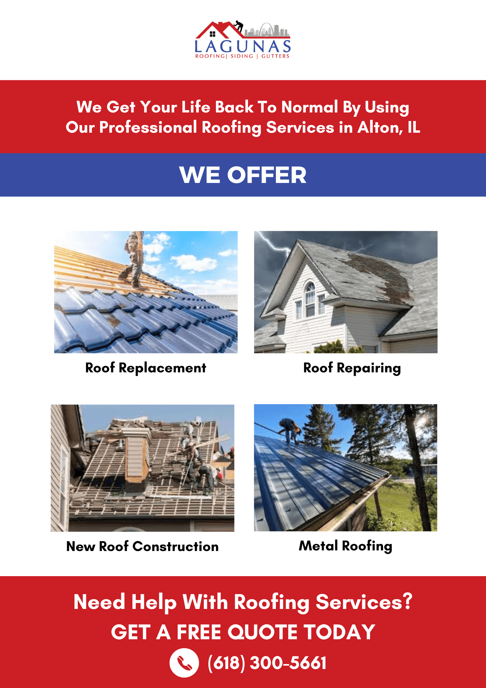 Professional Roofing In Alton