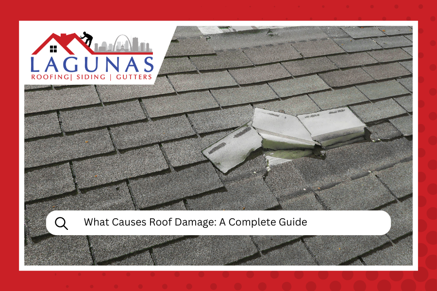 what causes roof damage