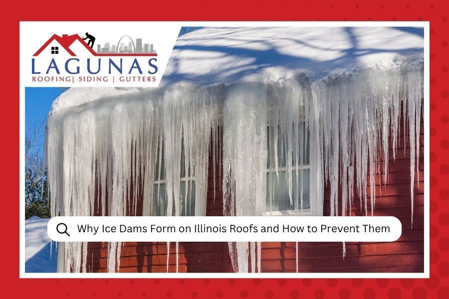 Why Ice Dams Form on Illinois Roofs
