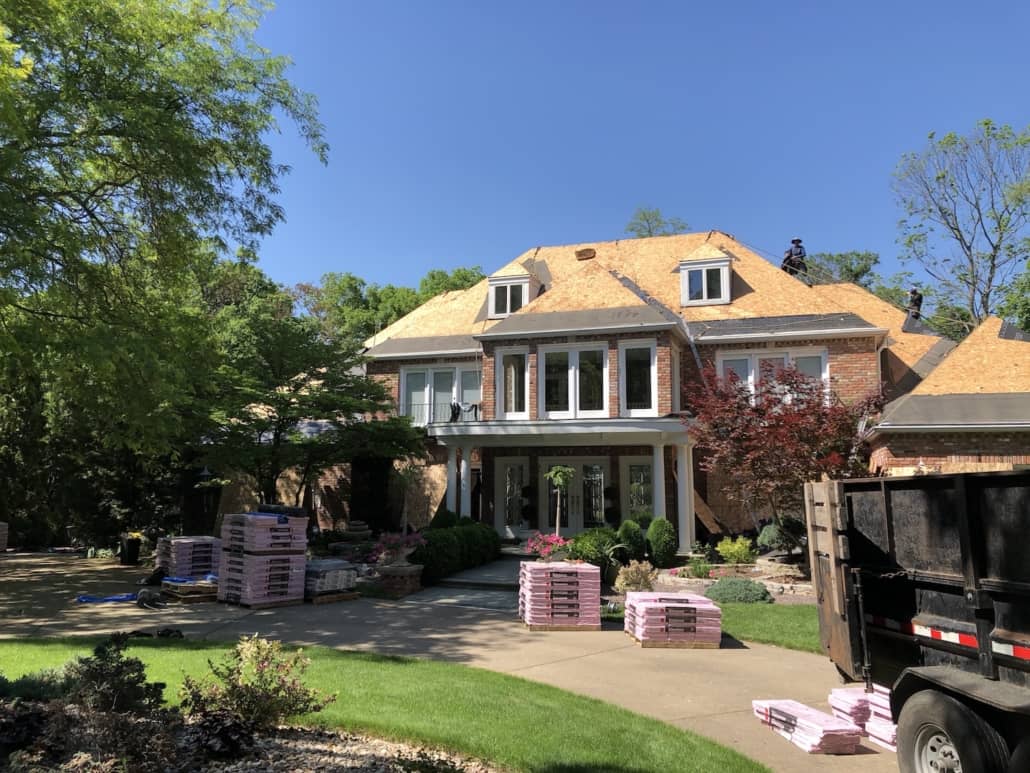 Highland Roof Weather Damage