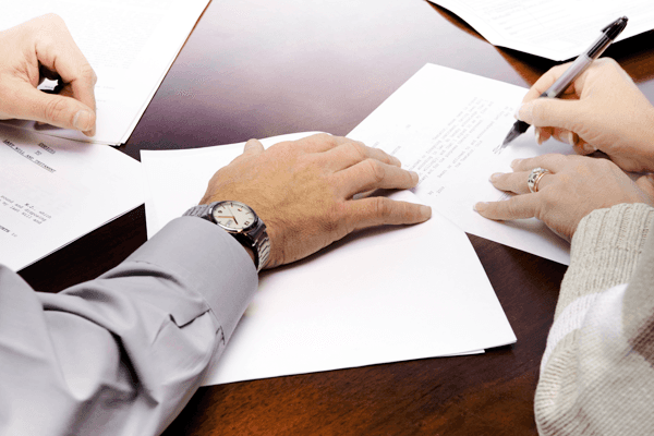 conveyancing document signing