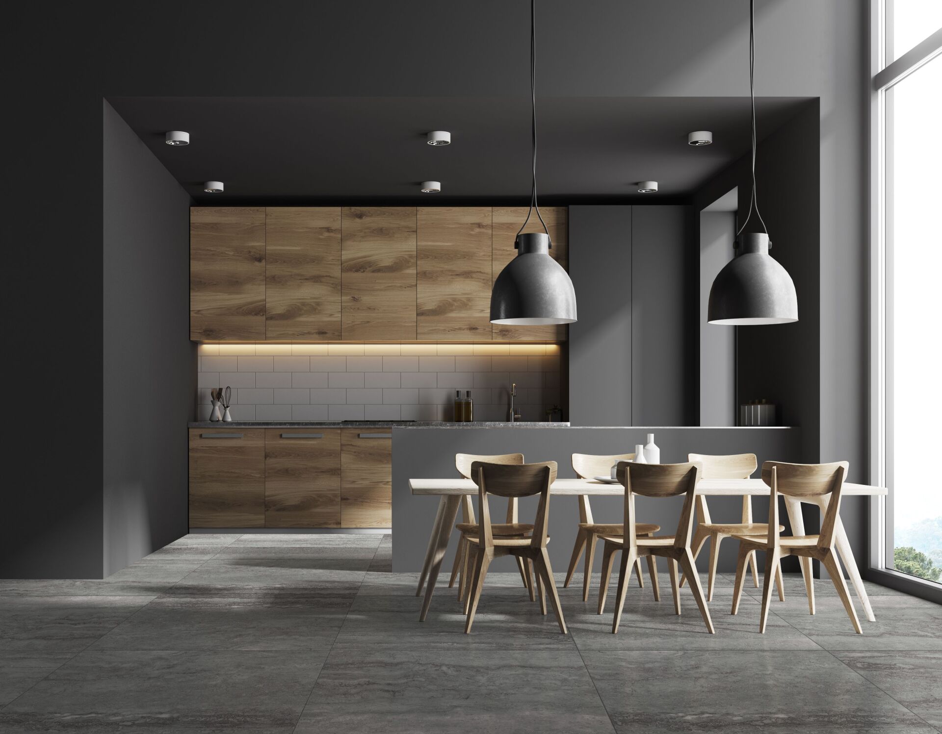 Beautiful Renovated Kitchen — Hunter Valley Tile Mart in Rutherford, NSW