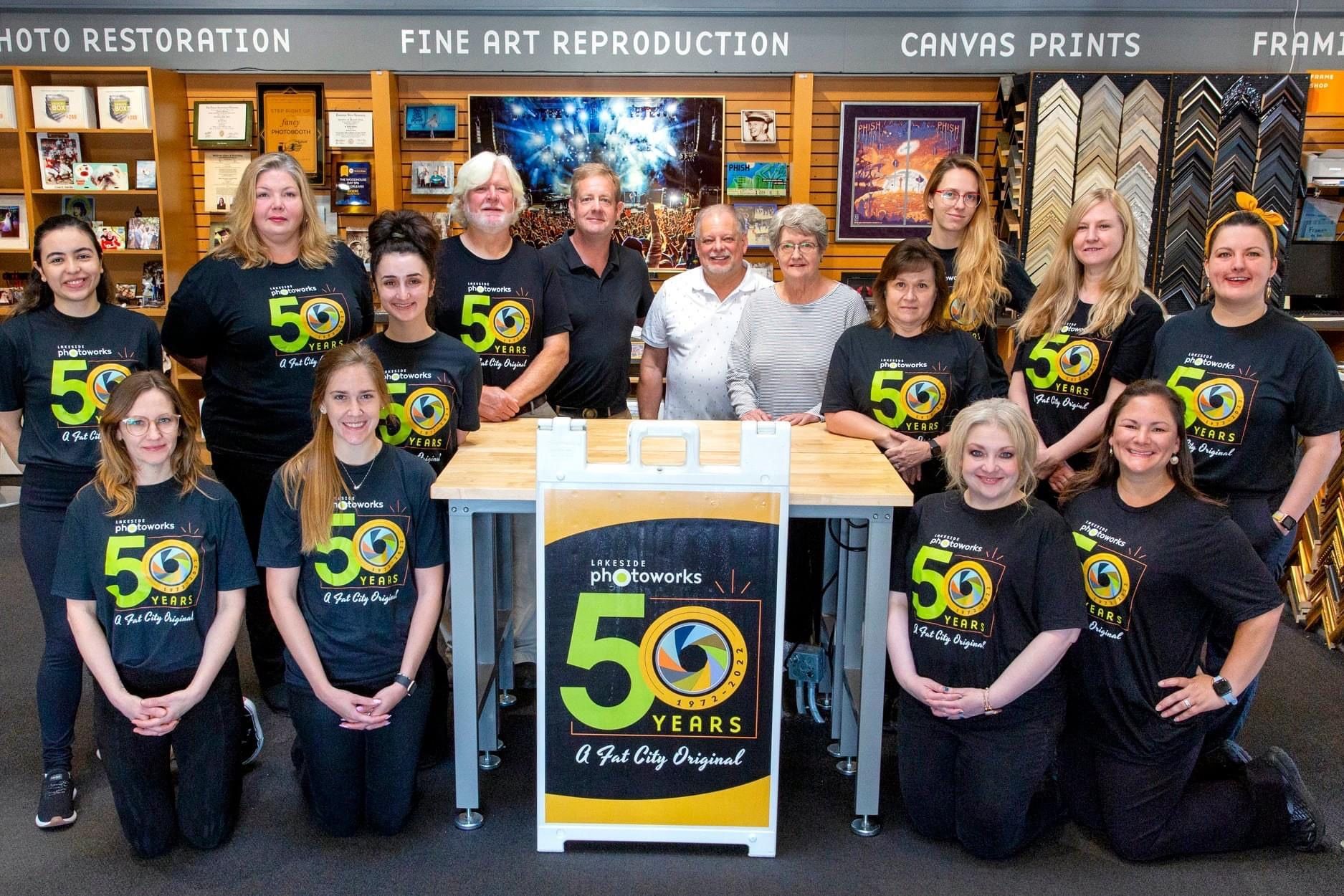 Lakeside Photoworks team in New Orleans. 