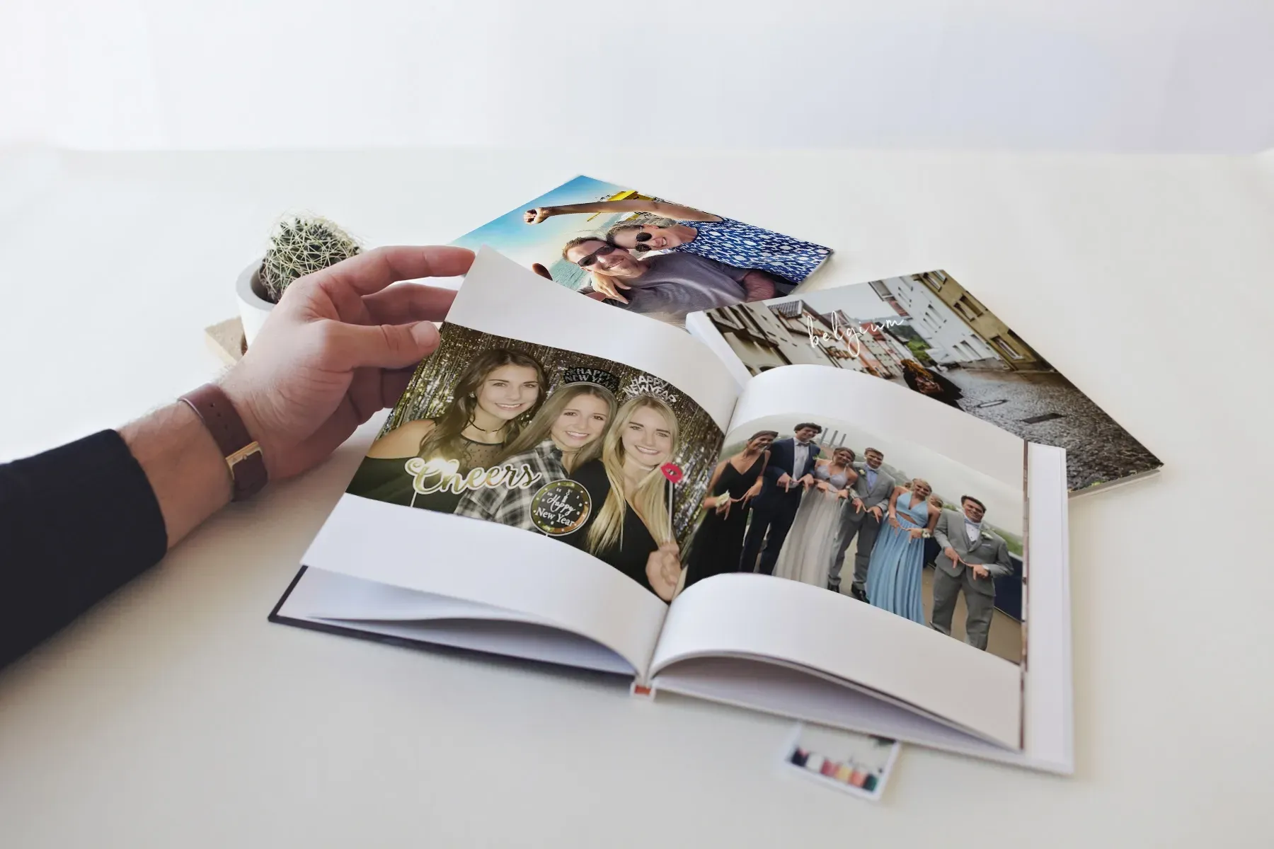 Customizable books for photos and images in New Orleans. 