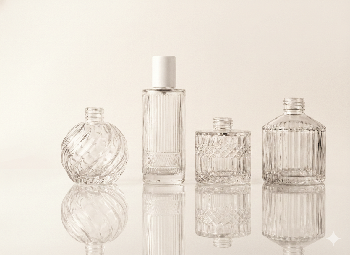 glass packing / perfume / fragrance 