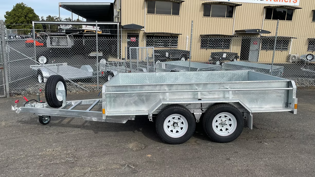 10 x 6 Galavanised Tandem Axle Box Trailer High Side — Towform Trailers in Brocklehurst, NSW