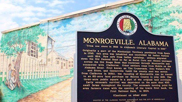 Monroeville Historic Marker