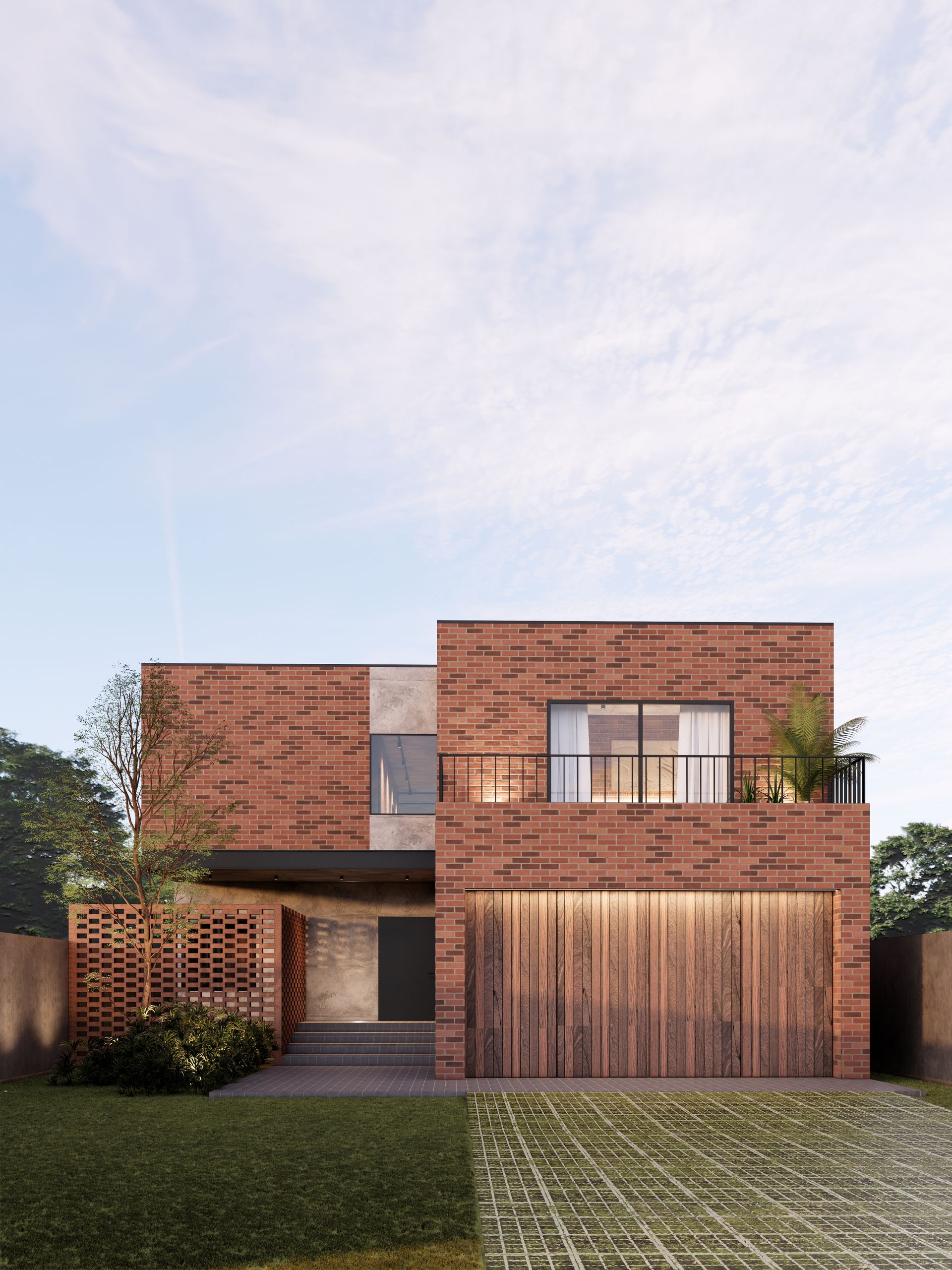 OHMS Arquitectura, fachada proyecto Onix en China, Nuevo León